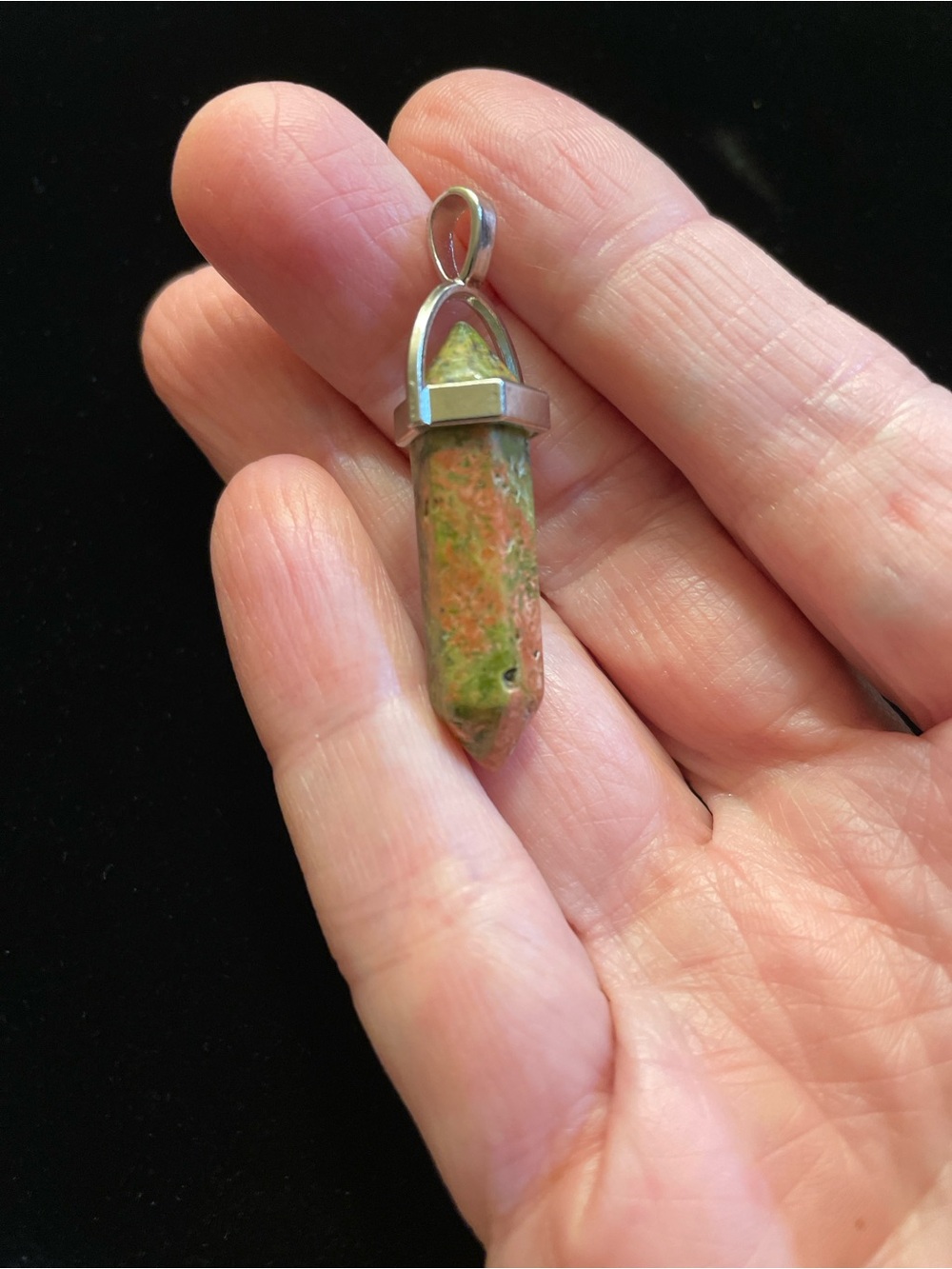 NWOT Jasper Pendant